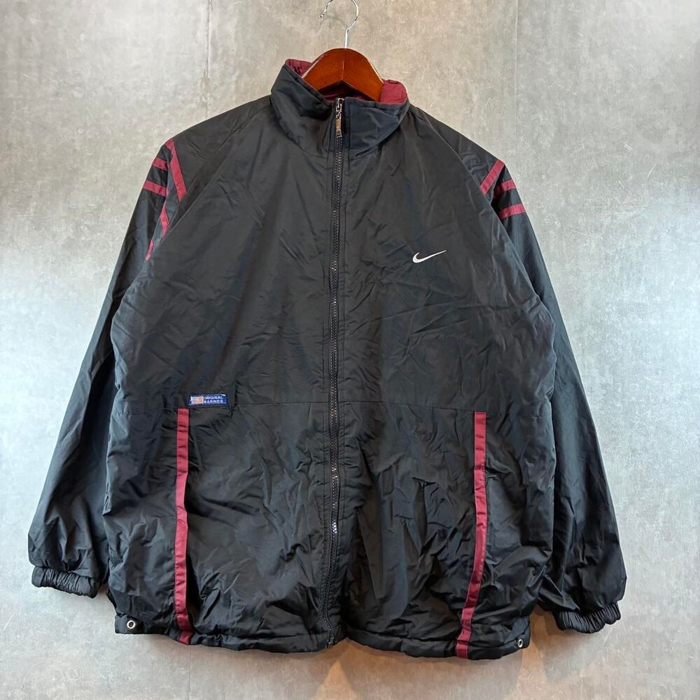 Nike Men's Black and Grey Jacket